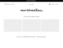 Tablet Screenshot of marshmellow.com.au